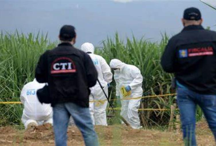 Referencia de homicidio en el corregimiento de San Félix, Bello