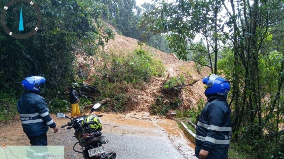 Referencia deslizamiento Antioquia - 2025