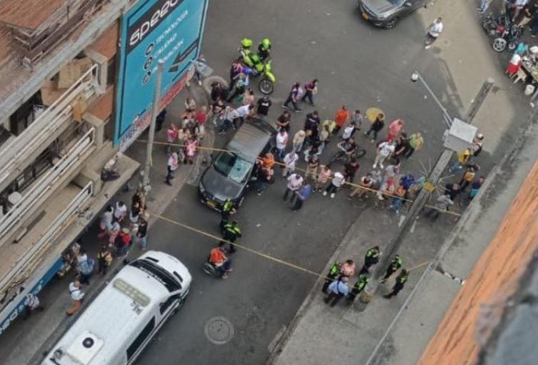 Referencia de homicidio en el centro de Medellín