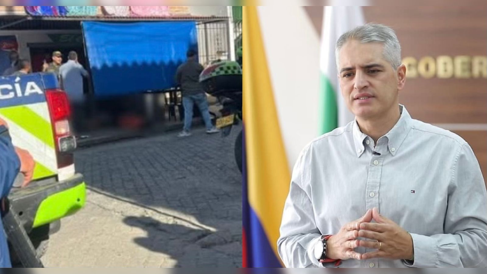 Gobernador solicita a comisiones especiales de la DIJIN y SIJIN ubicar a los perpetradores del triple homicidio en Antioquia
