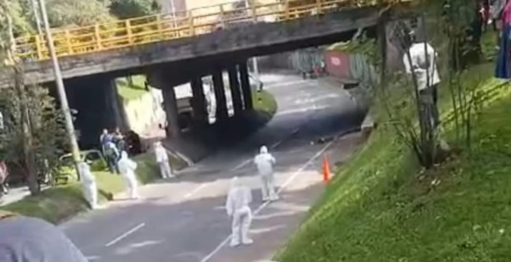 Mujer murió en un accidente de tránsito en Medellín