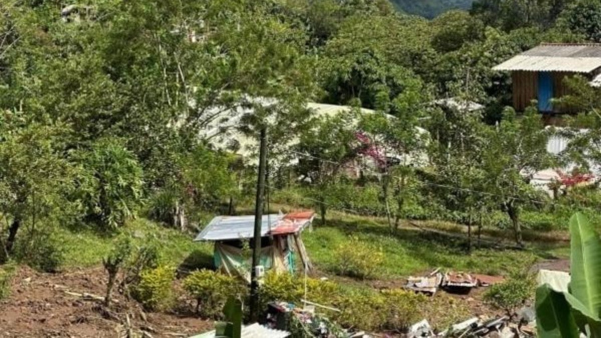 Afectaciones en Pueblorrico, Antioquia