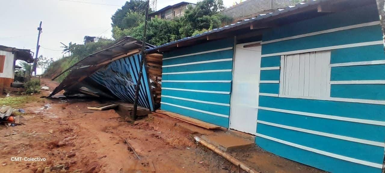 Afectaciones por lluvias en Tarazá, Antioquia