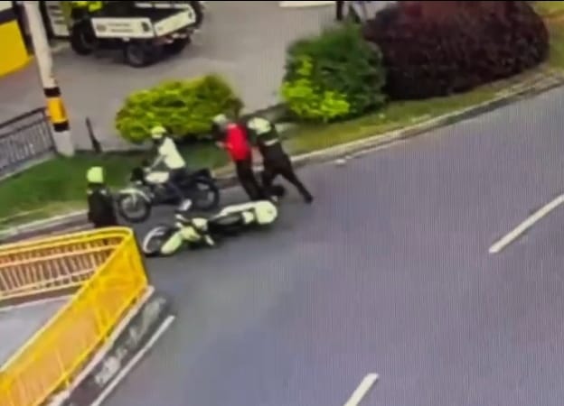 Fleteros capturados en Medellín