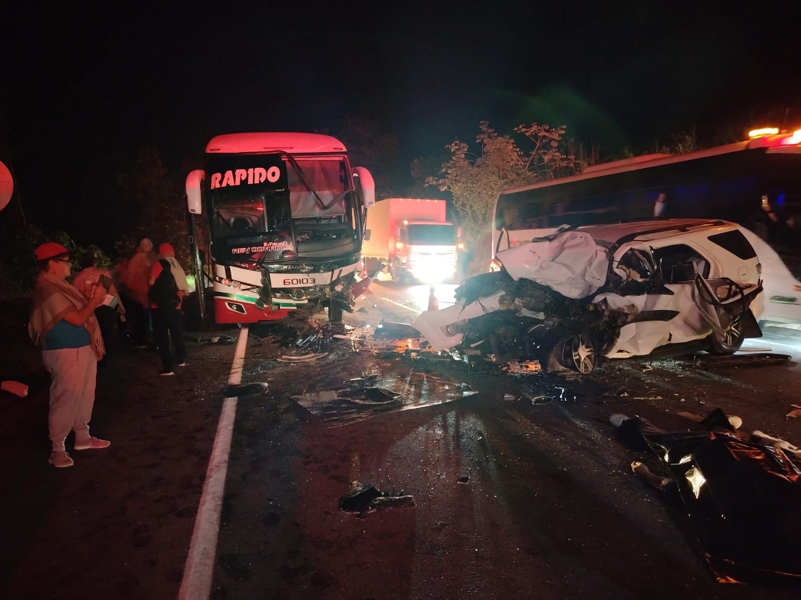 tragedia vial en la Autopista Medellin - Costa Atlántica
