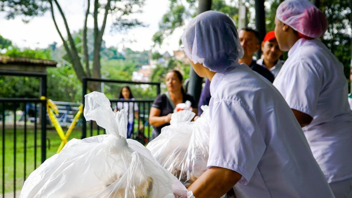 Alimentación escolar en Rionegro