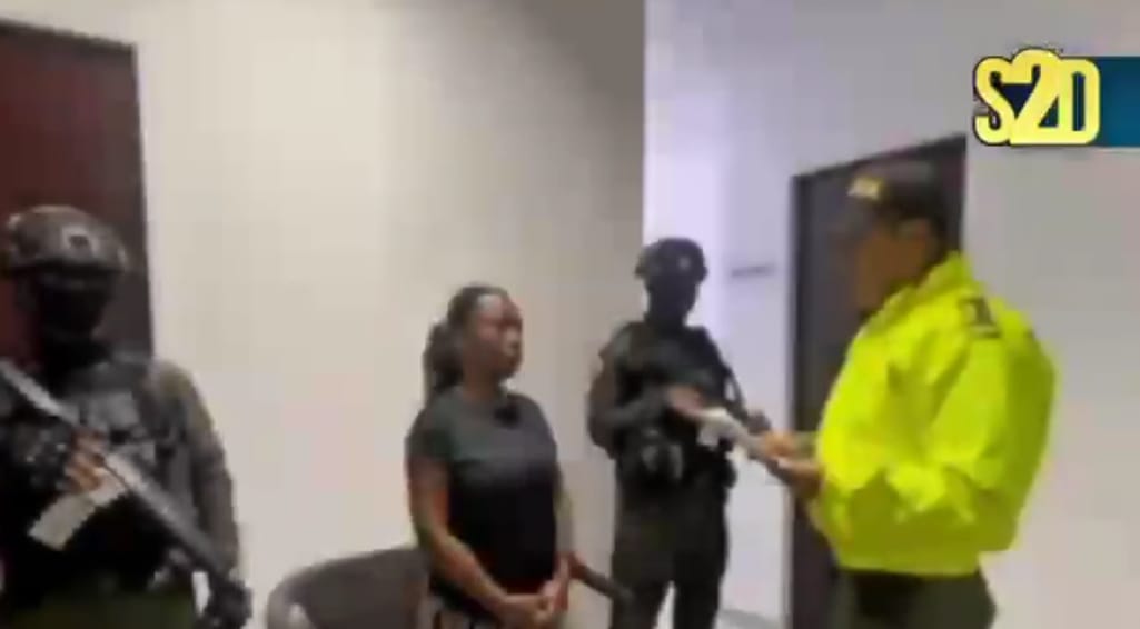 Captura en el Urabá alias la Contadora