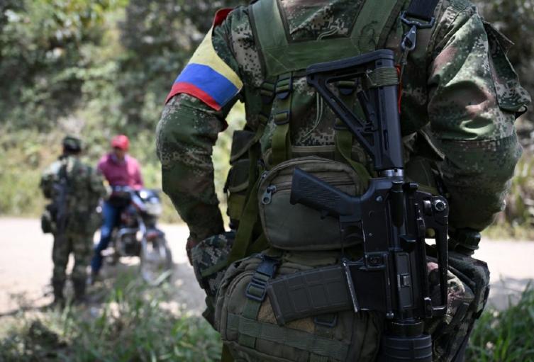 Actores armados en territorio colombiano