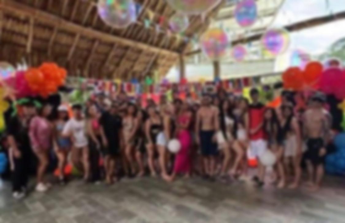 Jóvenes del Liceo Antioqueño que resultaron heridos en accidente de transito en Antioquia