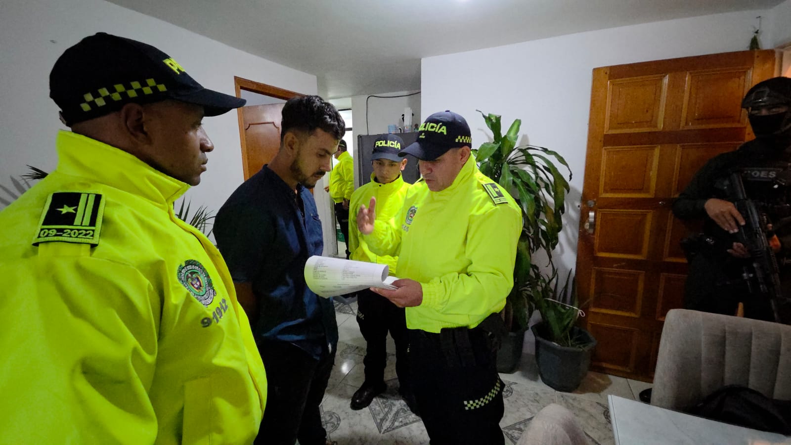 Captura de alias " EL Flaco" uno de los cabecillas más importante de organizaciones criminales de Briceño