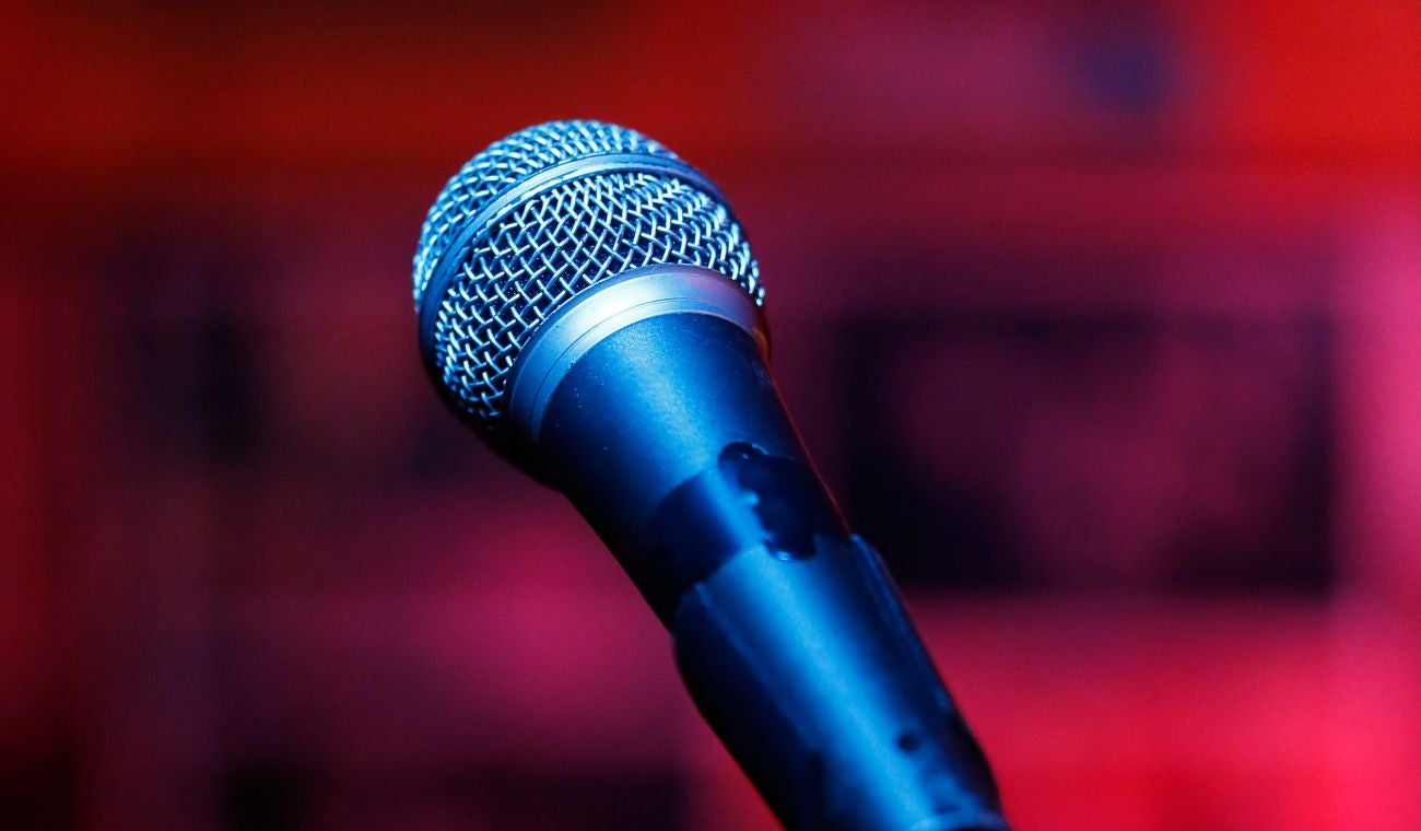 Cantante, imagen de ilustración.