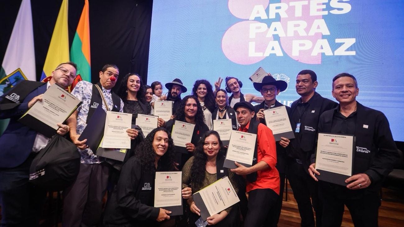 Certificación artes - 2025 - Antioquia