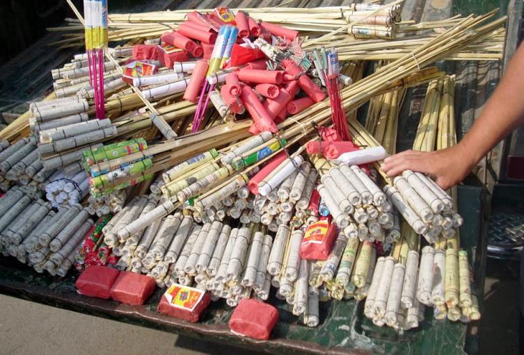 Referencia de pólvora decomisada en Medellín