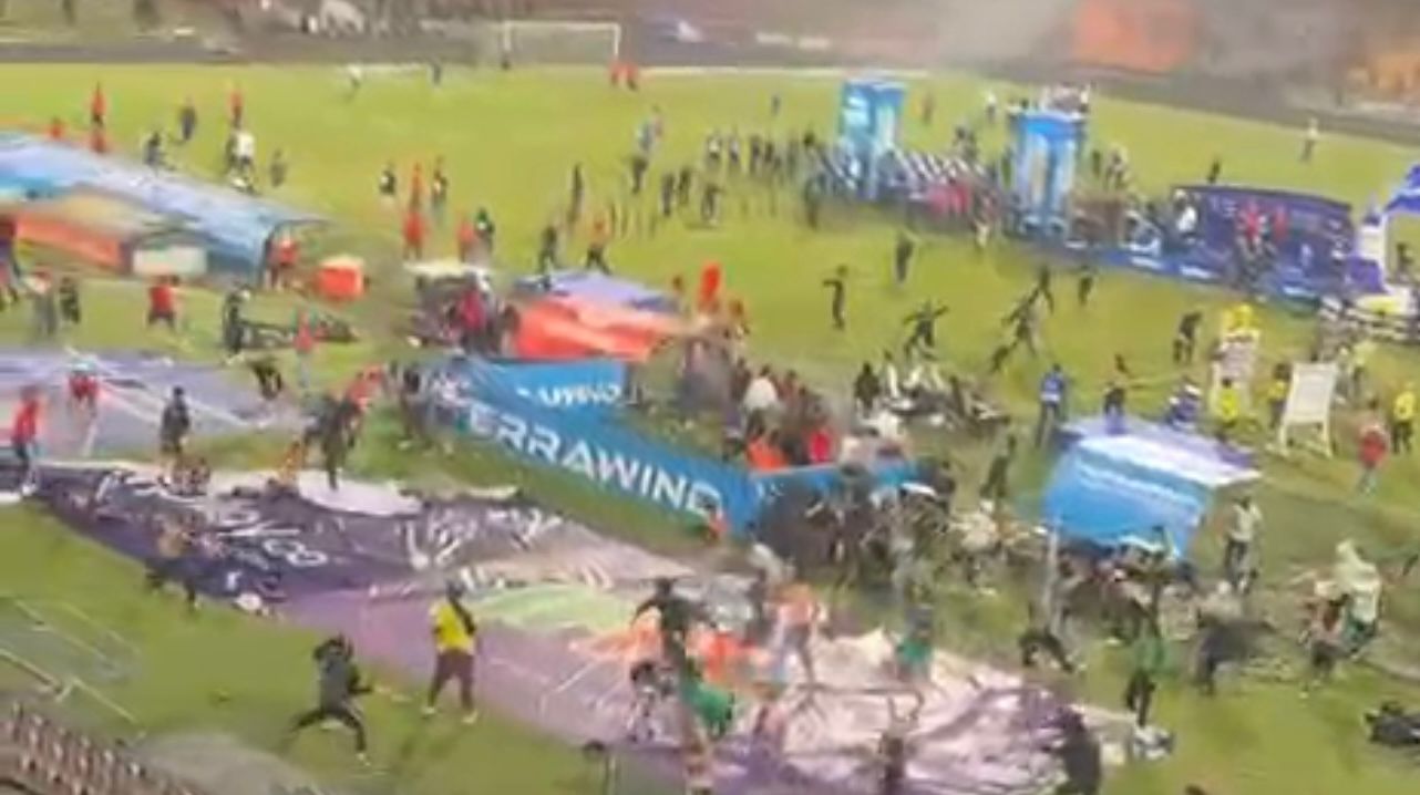 Disturbios en el estadio