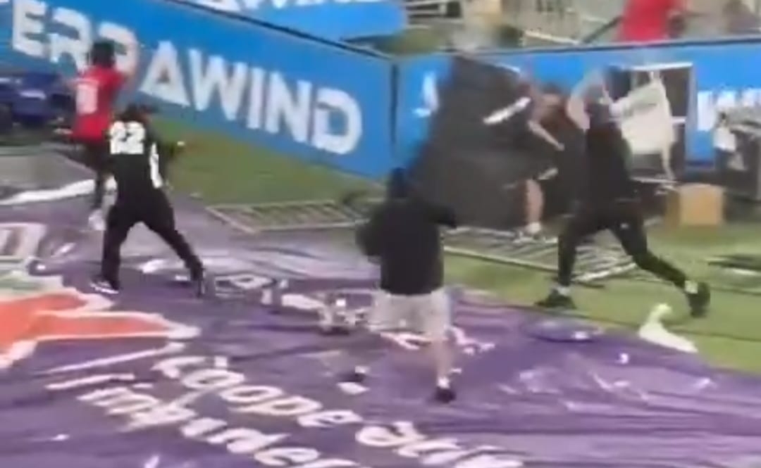 Actos vandálicos en el estadio Atanasio Girardot