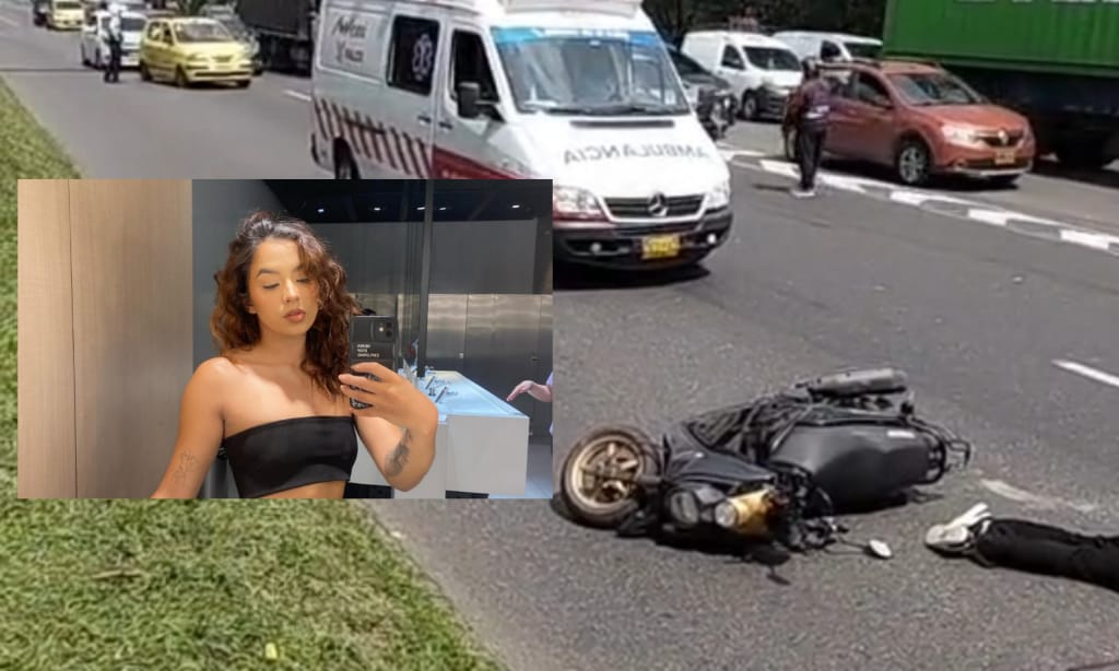 Reconocida streaming murió en un accidente de tránsito en Medellín