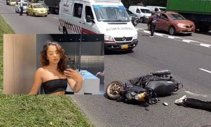 Reconocida streaming murió en un accidente de tránsito en Medellín