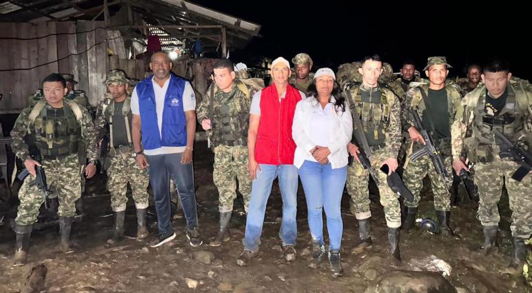 La Defensoría del Pueblo confirmó que los 18 soldados ya han iniciado su retorno hacia la ciudad de Quibdó.