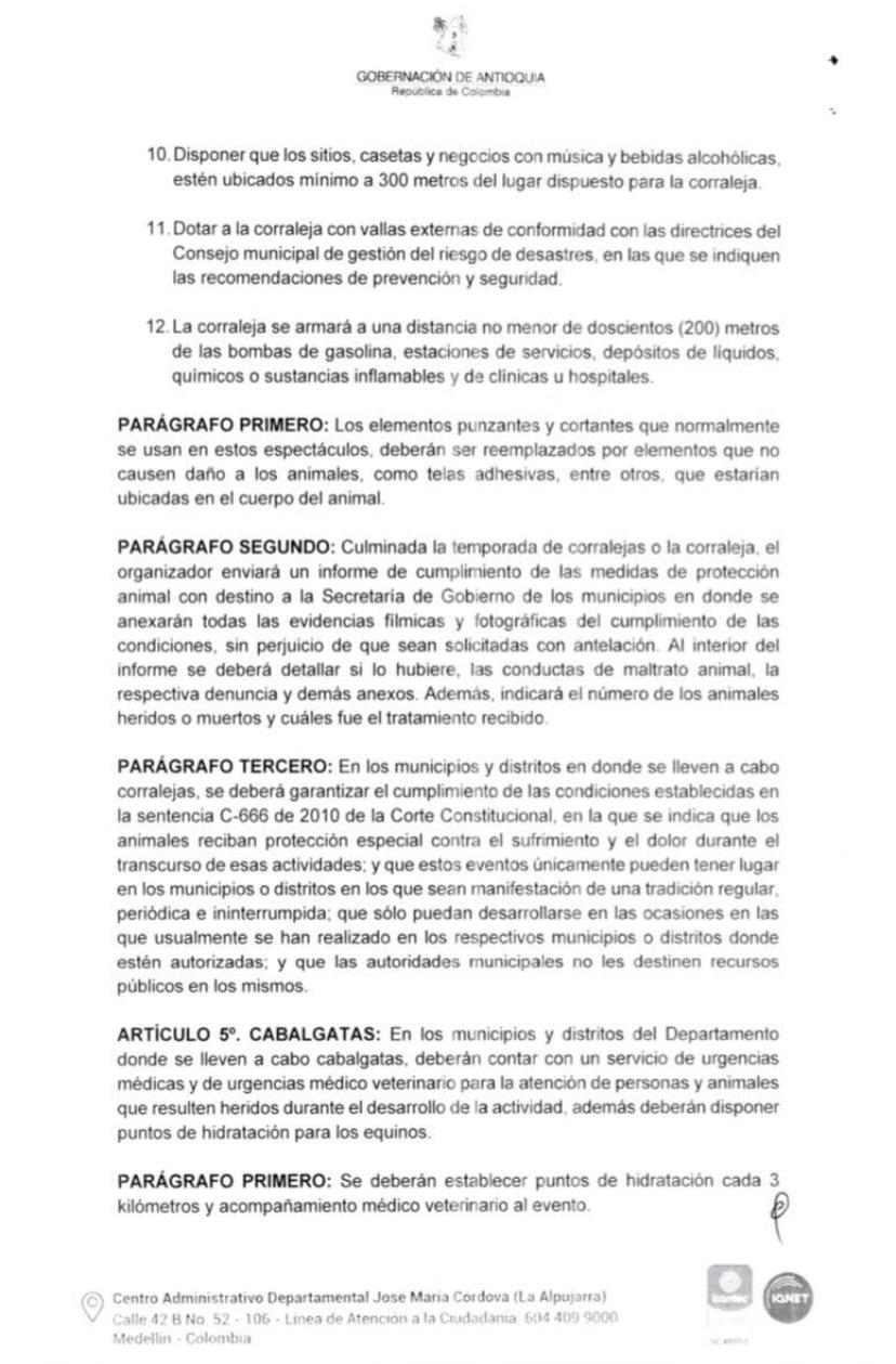 Entre los lesionados destaca un ciudadano con una cornada compleja en la zona lumbar, quien debió ser trasladado de urgencia al Hospital.
