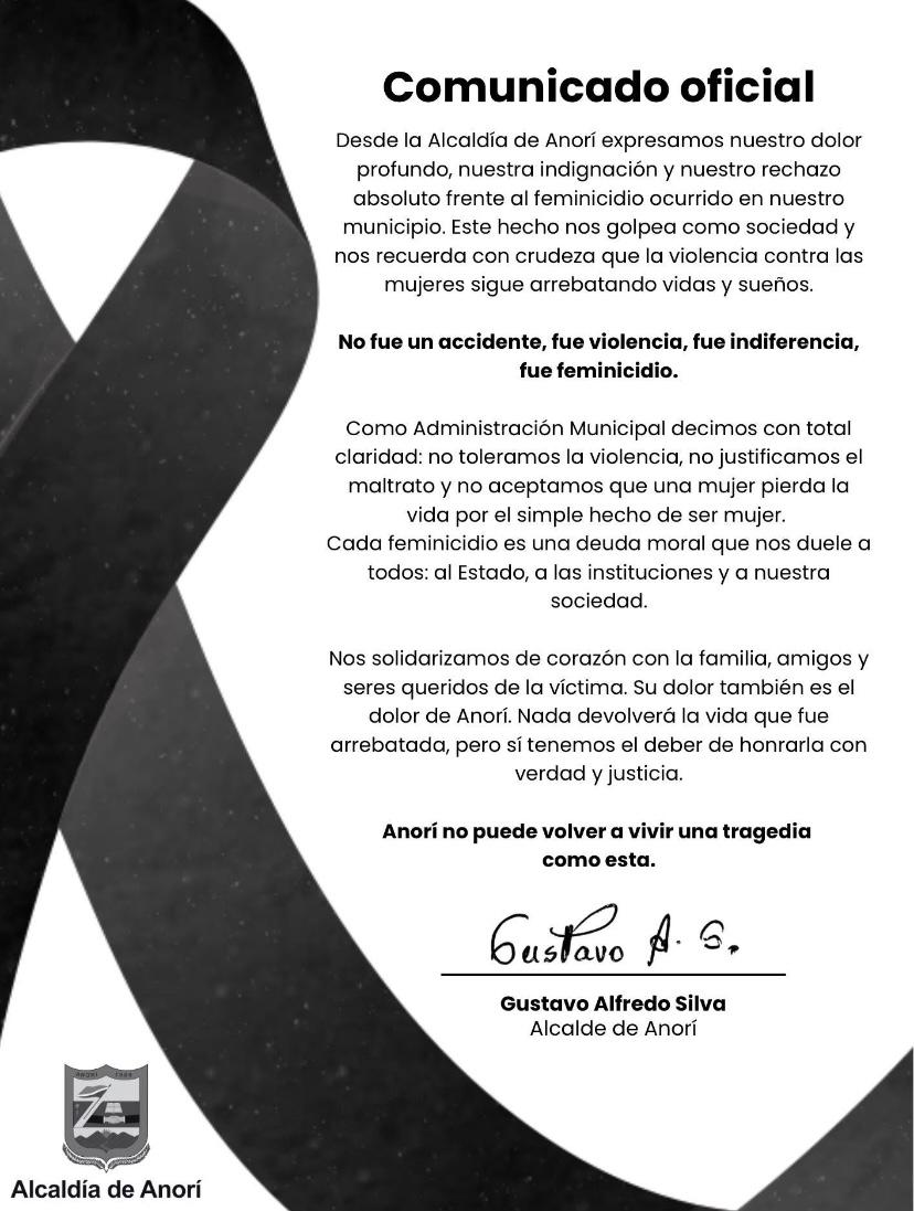 Las autoridades adelantan operativos en la subregión del Nordeste antioqueño para localizar al señalado agresor, quien huyó tras el ataque.