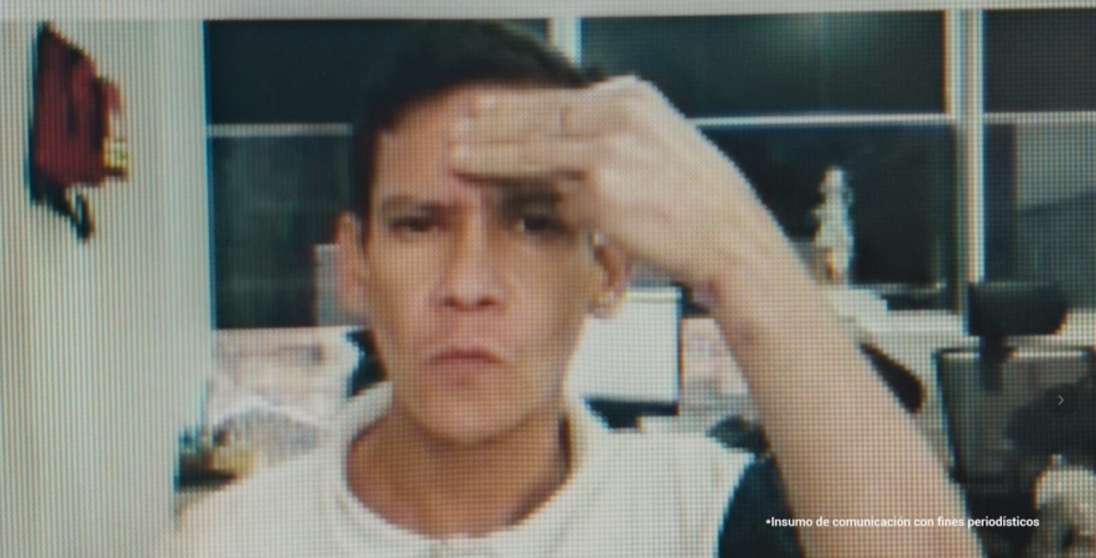 David Arango Villada fue asegurado tras propinarle múltiples heridas con arma blanca a su progenitora y prohibirle pedir auxilio.