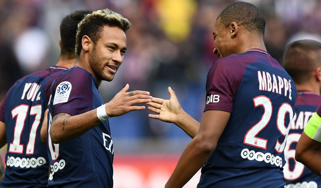 Neymar Mbappé PSG