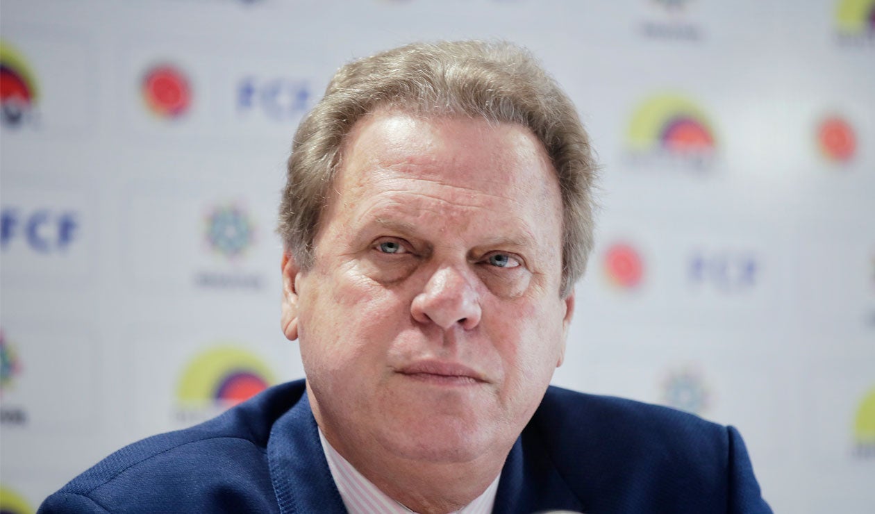 Ramón Jesurum, presidente de la Federación Colombiana de Fútbol