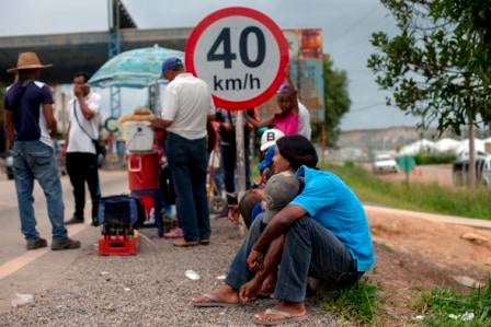 Venezolanos migrantes