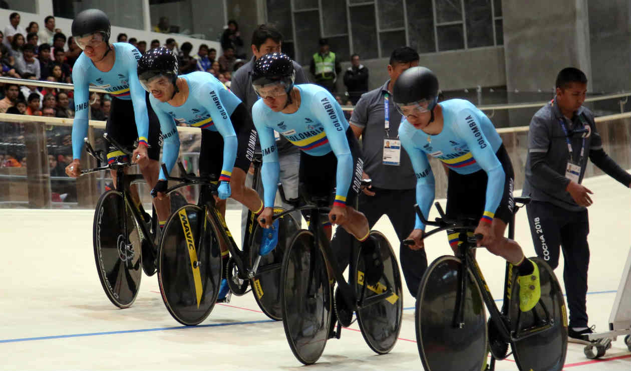 Selección Colombia de ciclismo de pista