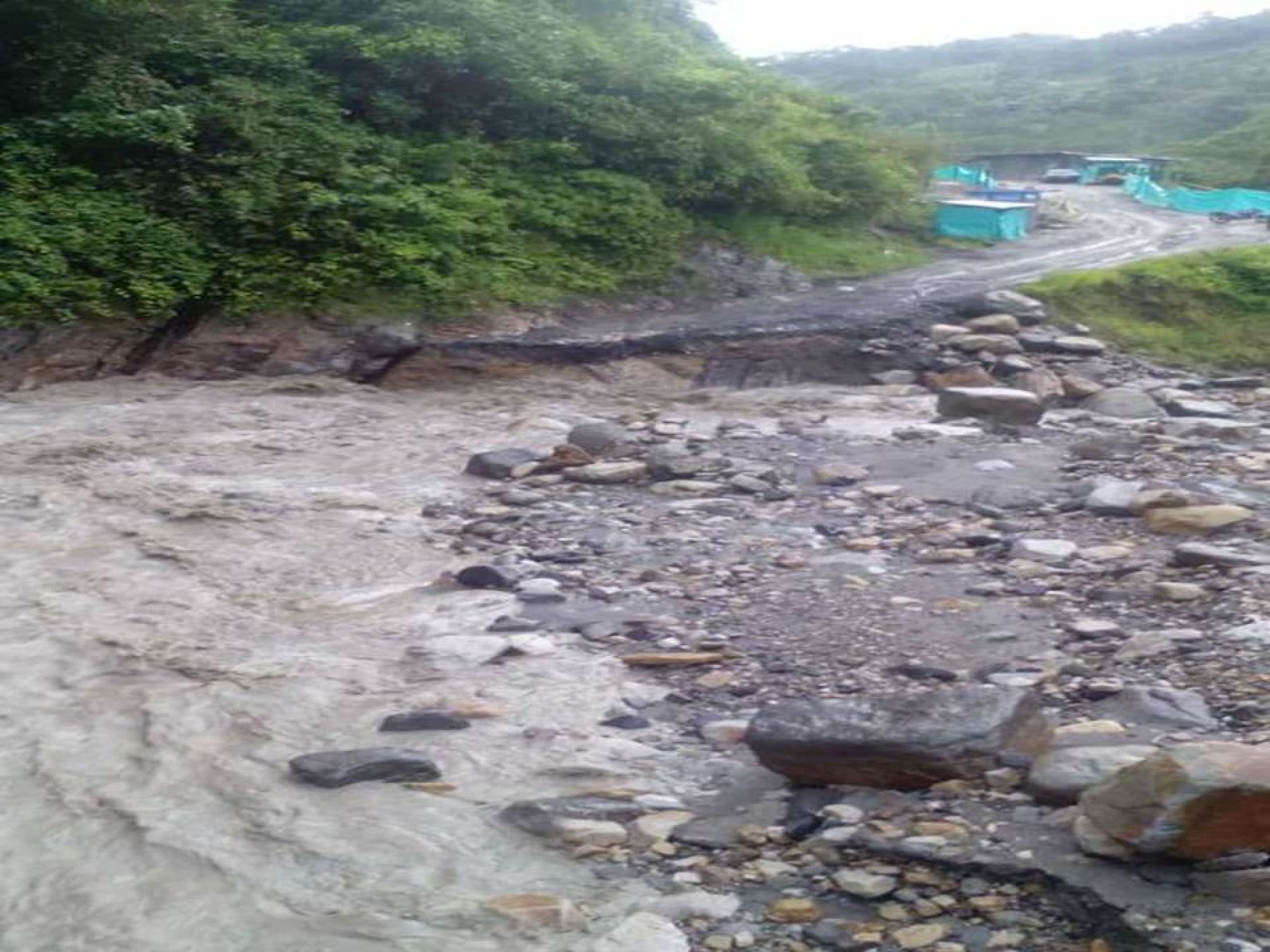 Vía La Soberanía entre Norte de Santander y Arauca