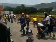 Balacera en la zona de frontera