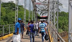 Puente la Unión zona de frontera entre Colombia y Venezuela