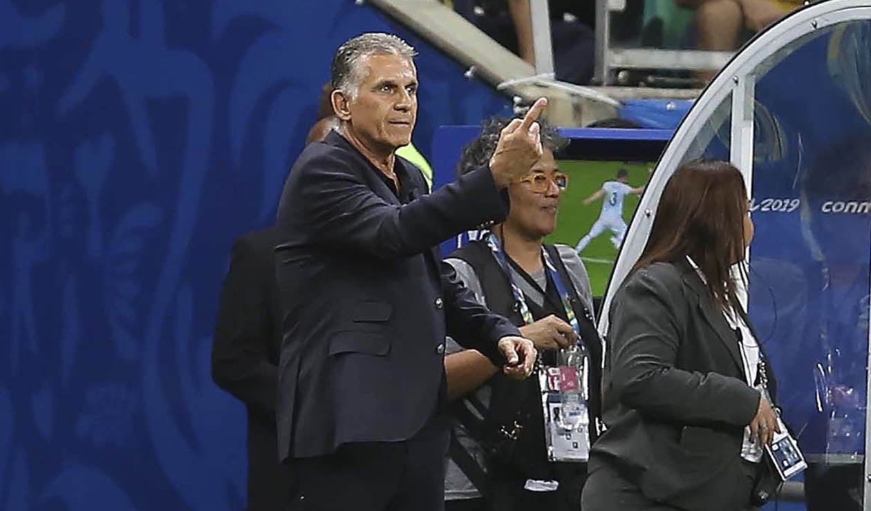 Carlos Queiroz, técnico de la Selección Colombia