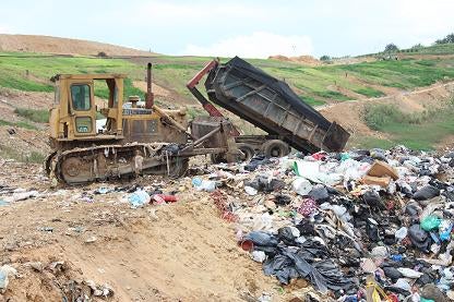 Al sitio de disposición llegan diariamente mil 200 toneladas diarias de desechos.