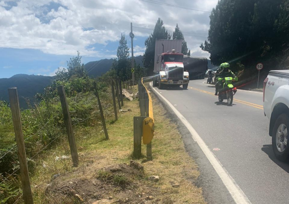 Vía Pamplona-Bucaramanga