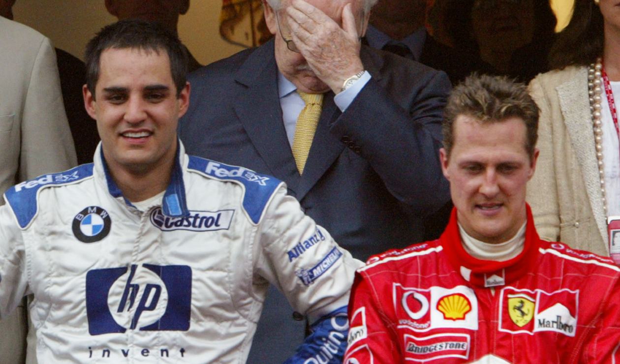 Juan Pablo Montoya, Michael Schumacher