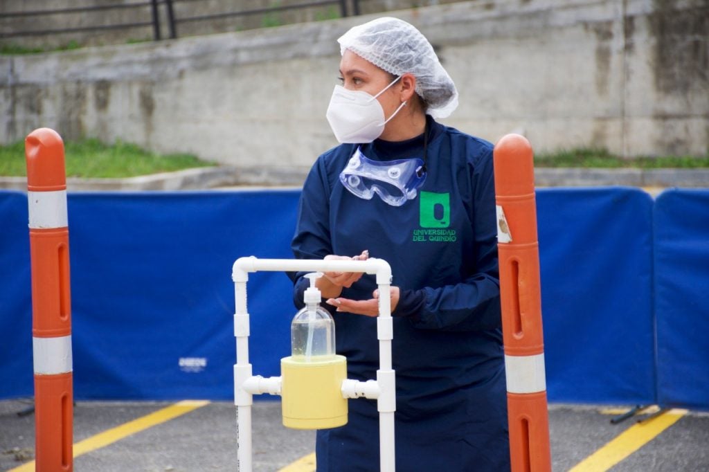 Los vehículos serán sometidos a procesos de desinfección