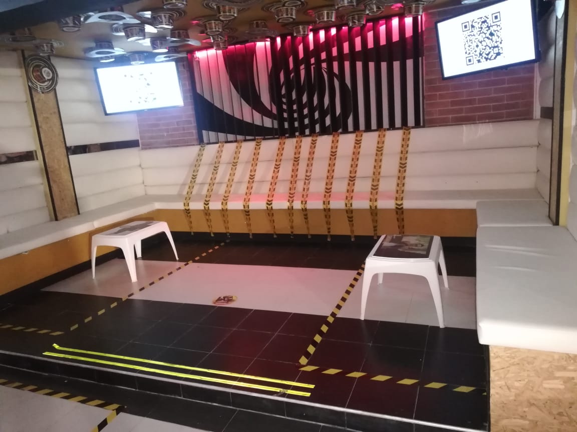 Bares adecuaron con los protocolos de bioseguridad