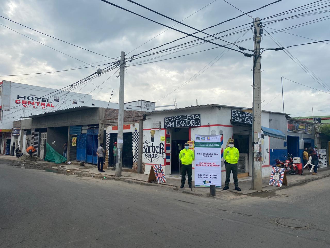11 bienes inmuebles en Cúcuta extinción de dominio