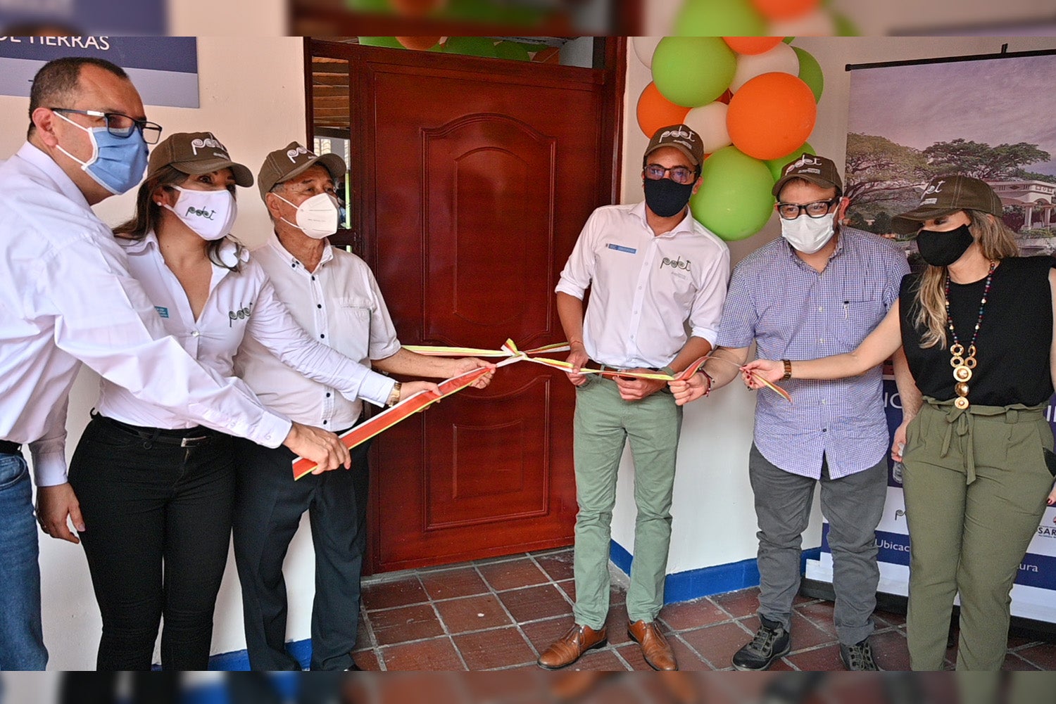 evento de lanzamiento oficina de tierras Sardinata