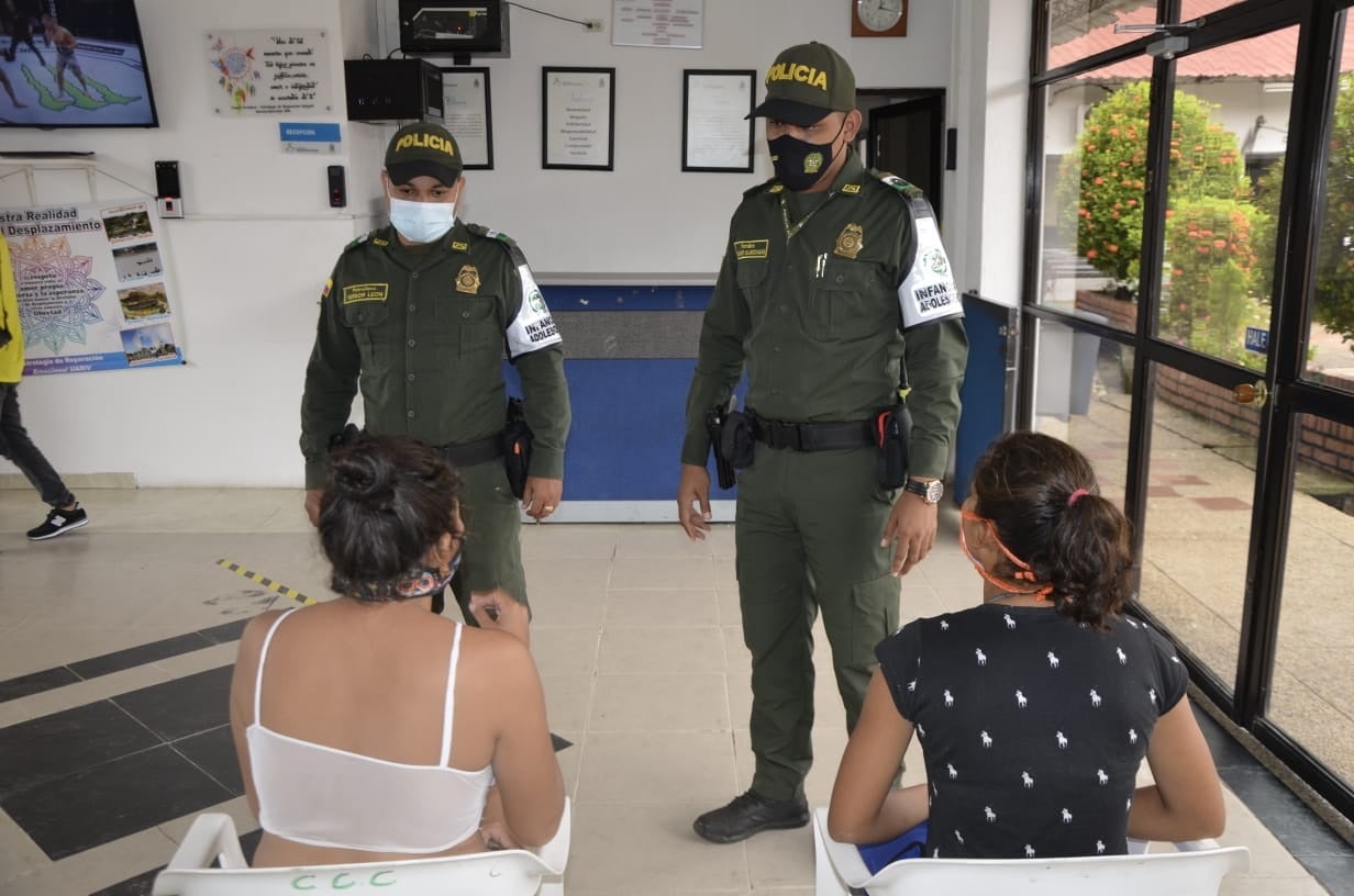 Por el momento las menores venezolanas permanecen en un hogar de paso.