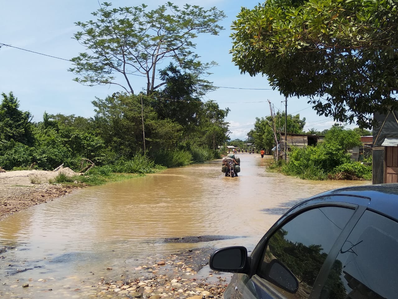 Inundaciones en Tibú