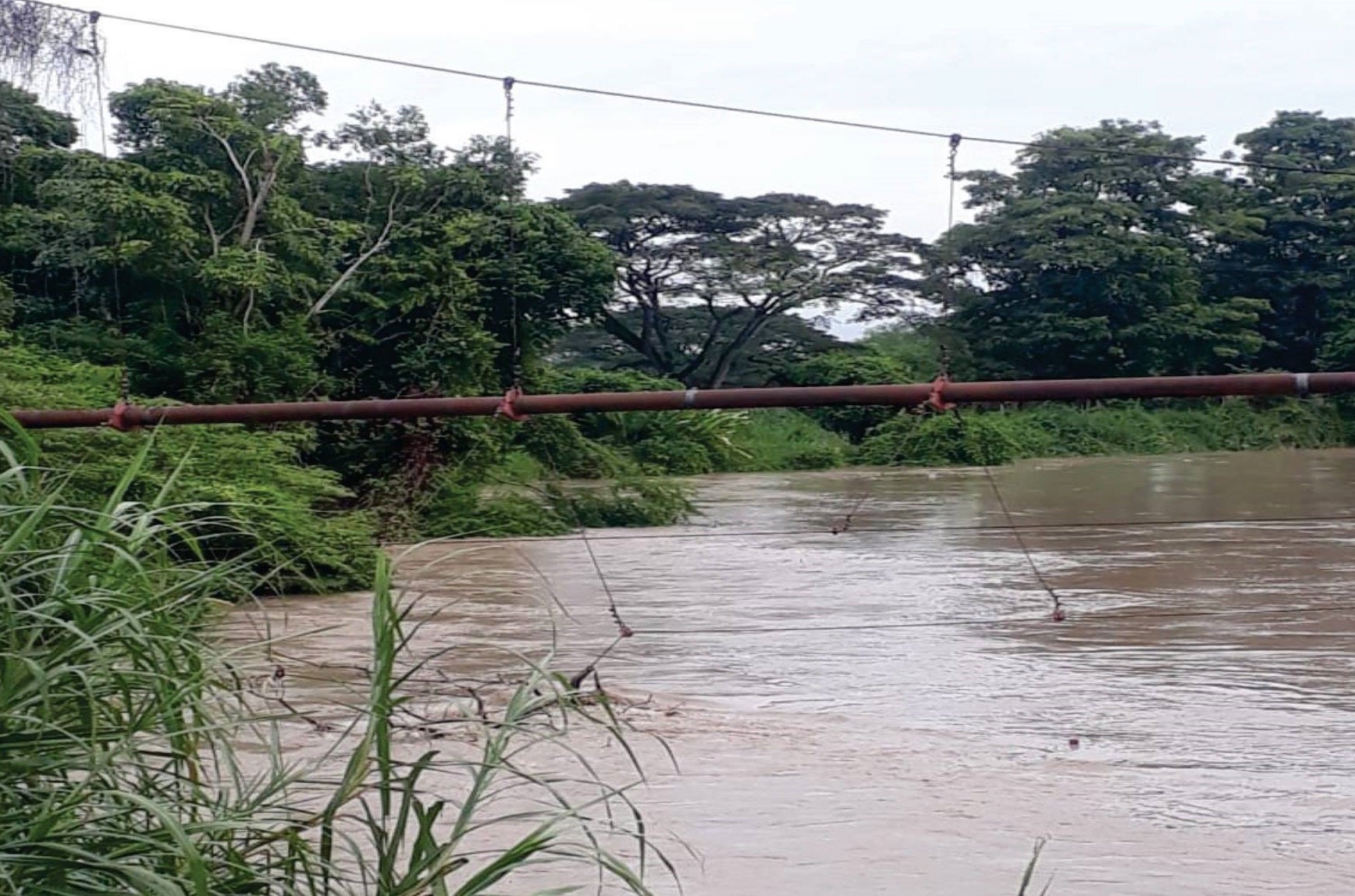 Lluvias en Puerto Santander
