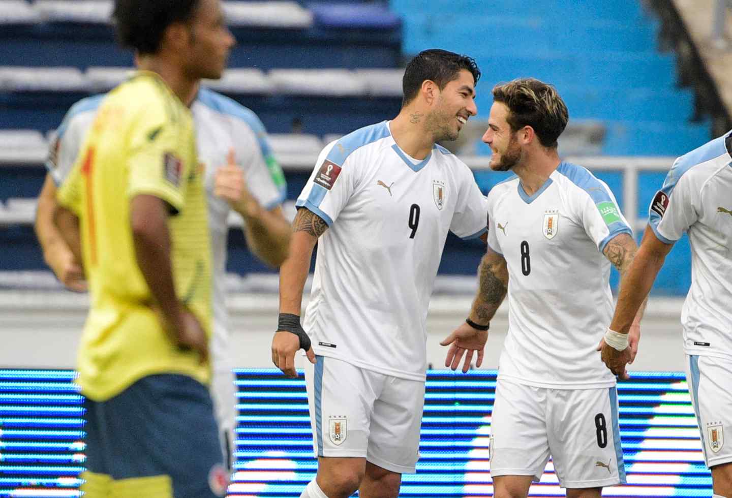 Colombia Vs. Uruguay