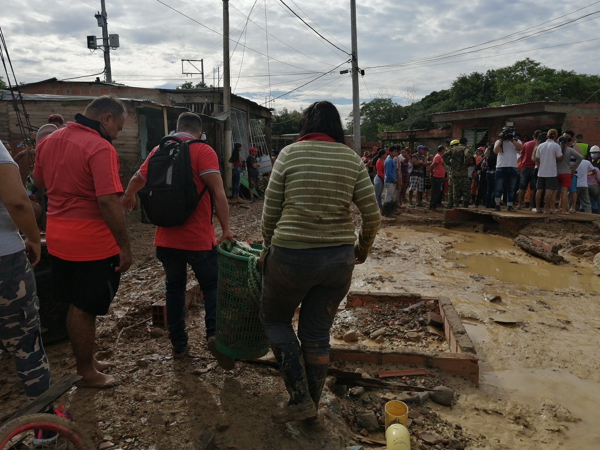 Damnificados de la ola invernal en Norte de Santander