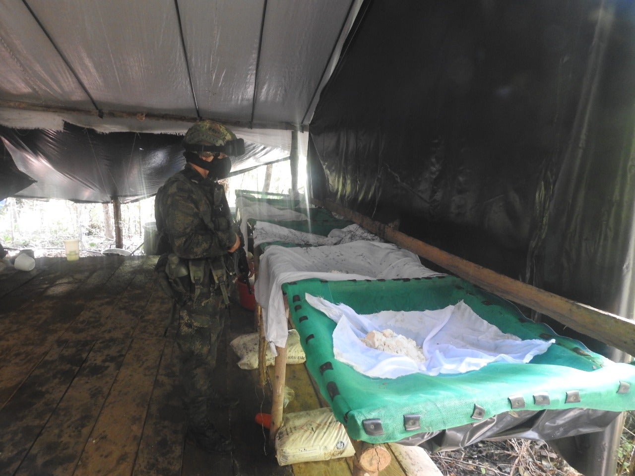 desmantelan laboratorio en Tibu