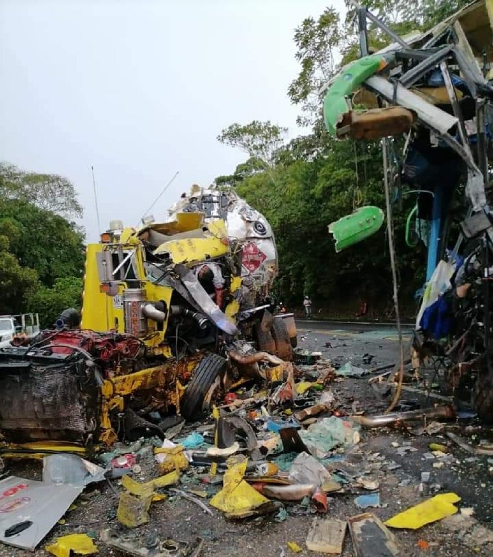 Las autoridades hicieron recomendaciones a los conductores en las vías de Santander.