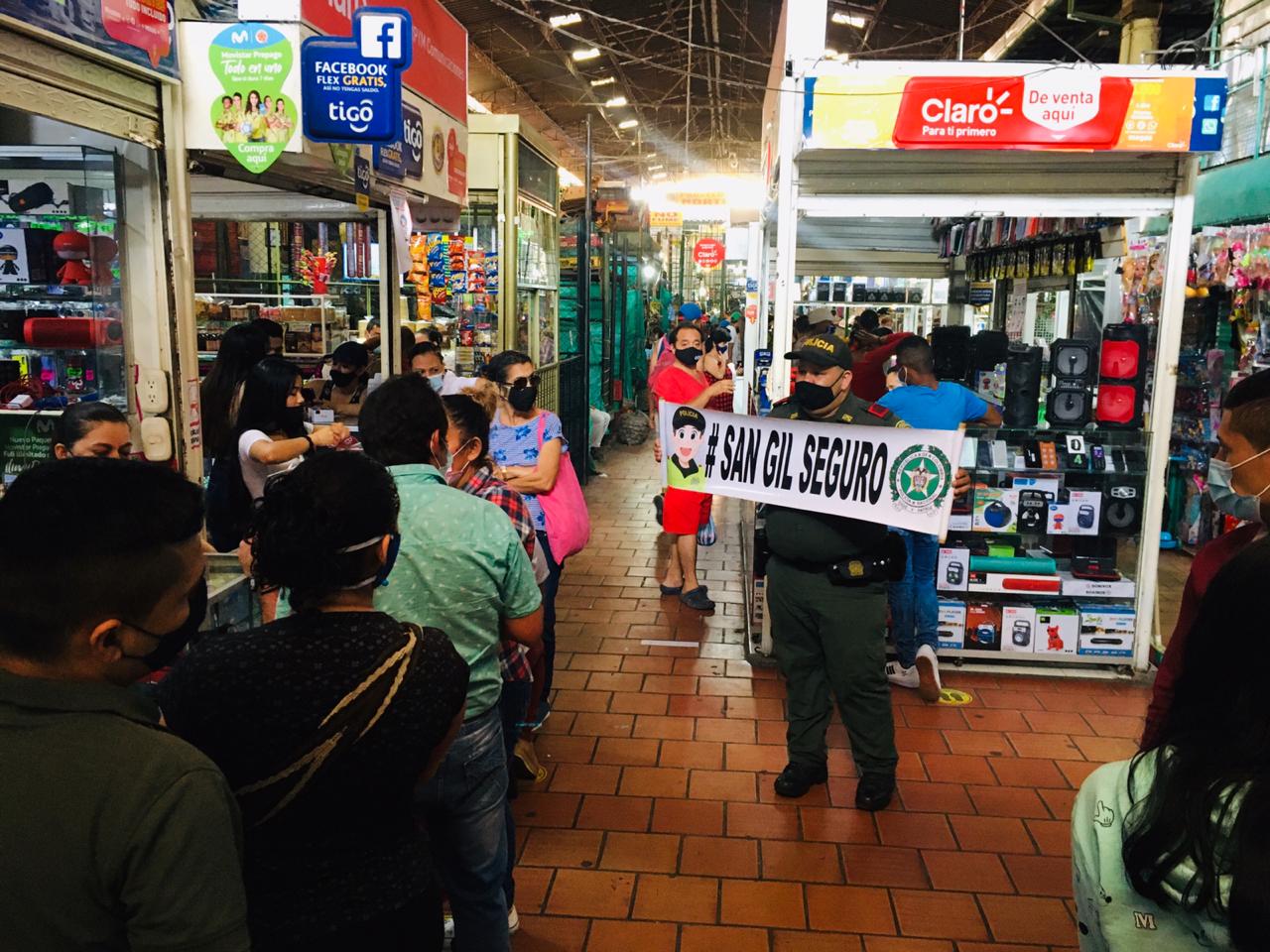 campaña policía san gil