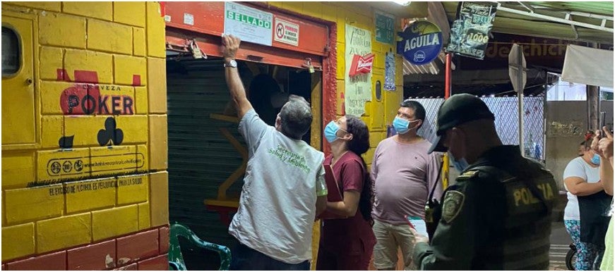 Más de 50 fiestas clandestinas fueron intervenidas en Bucaramanga