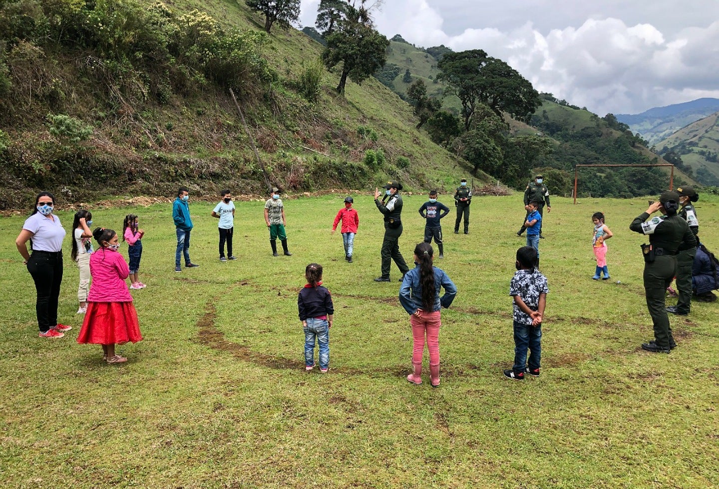 En zona rural de Neiva se atendió alerta temprana por reclutamiento de menores